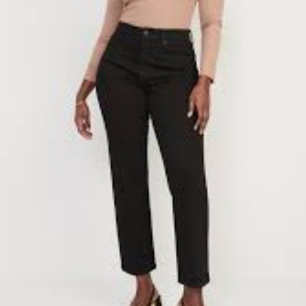 NWT Women's Old Navy Extra High-Rise Sky-Hi Straight Jeans - Picture 4 of 6